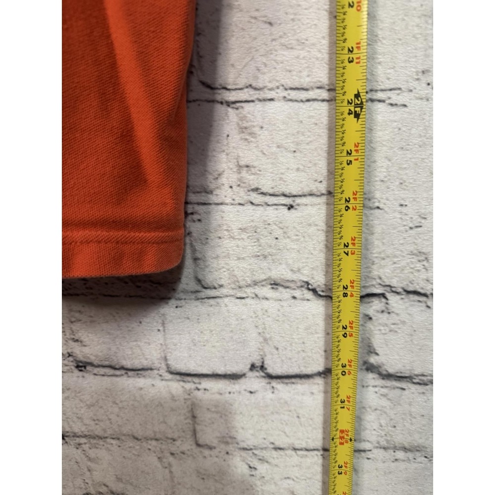Chaps‎ Orange Polo Shirt Men's Large - Picture 5 of 6